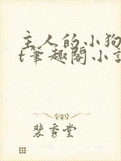 主人的小狗txt笔趣阁小说