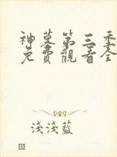 神墓第三季动漫免费观看全集封面