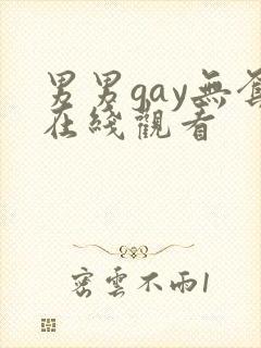 男男gay无套在线观看