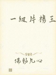 一级片杨玉环封面