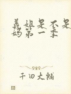 义姐是不是良妈妈第一季封面