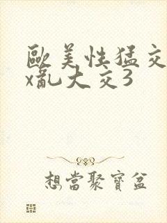 欧美性猛交ⅹxx乱大交3