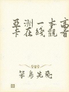 亚洲一本高清不卡在线观看