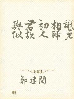 与君初相识,恰似故人归免费观看