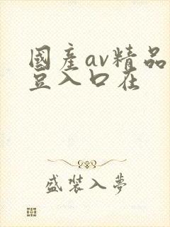 国产av精品麻豆入口在封面
