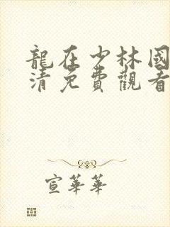 龙在少林国语高清免费观看