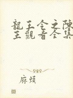 龙王令之陈平殿主观看全集