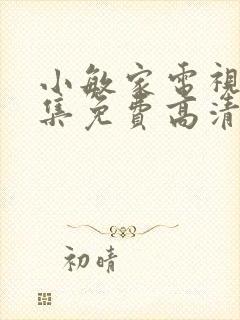 小敏家电视剧全集免费高清封面