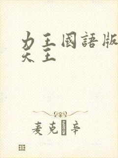 力王国语版四大天王封面