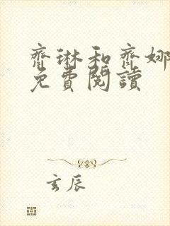 齐琳和齐娜全文免费阅读封面