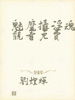 魅魔摄淫魂在线观看免费