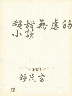 超甜无虐的甜宠小说