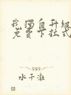 我独自升级漫画免费下拉式六漫画