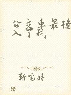 公交车最后一排入了我