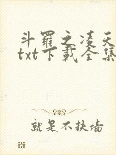 斗罗之凌天绝世txt下载全集封面