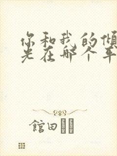 你和我的倾城时光在哪个平台播出