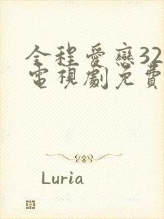 全程爱恋32集电视剧免费观看
