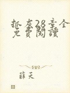 抓灰28章全部免费阅读