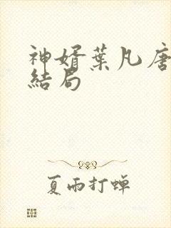 神婿叶凡唐若雪结局