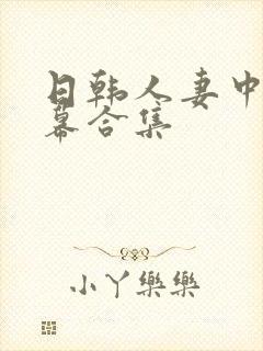 日韩人妻中文字幕合集