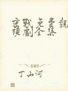 密战免费观看电视剧全集