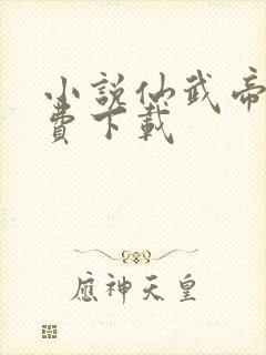 小说仙武帝尊免费下载封面