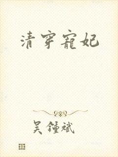 清穿宠妃封面
