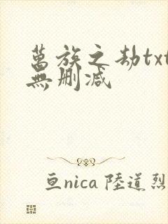 万族之劫txt无删减封面