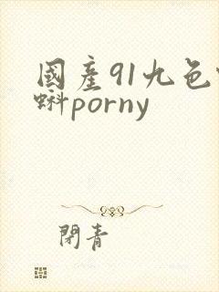 国产91九色蝌蚪porny
