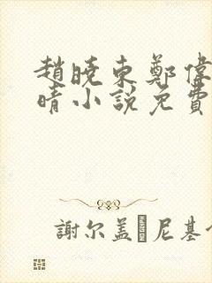 赵晓东郑伟吴雪晴小说免费阅读