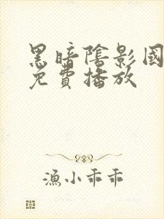 黑暗阴影国语版免费播放