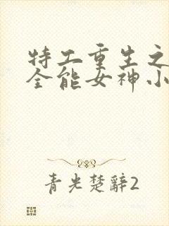 特工重生之快穿全能女神小说下载