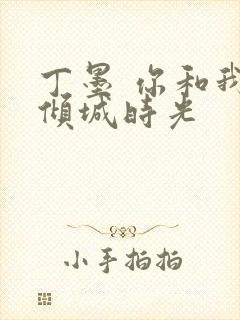 丁墨 你和我的倾城时光