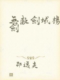 无敌剑域杨叶的剑封面