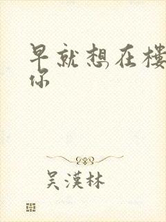 早就想在楼梯要你