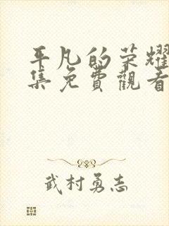 平凡的荣耀40集免费观看