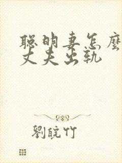 聪明妻怎么处理丈夫出轨封面