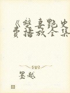 《双妻艳史》免费播放全集