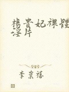 杨贵妃裸体一级淫片