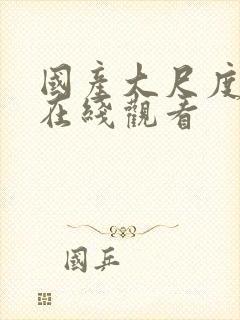 国产大尺度视频在线观看