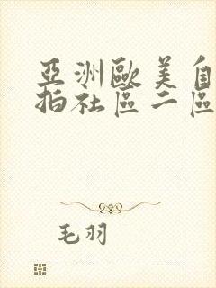 亚洲欧美自拍偷拍社区二区