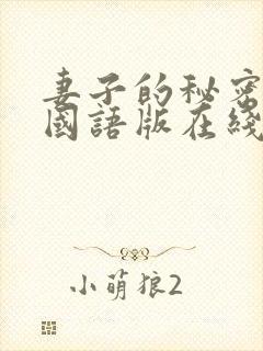 妻子的秘密韩剧国语版在线