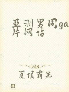 亚洲男同gay片网站