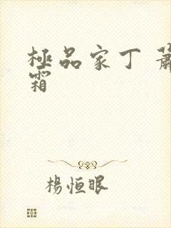 极品家丁 萧玉霜封面