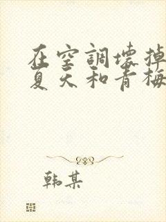 在空调坏掉了的夏天和青梅竹马