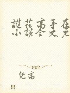 护花高手在都市小说全文免费阅读封面