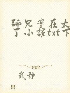 师兄实在太稳健了小说txt下载