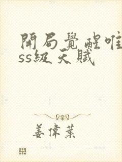 开局觉醒唯一sss级天赋