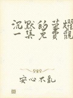 沉默的荣耀第十一集免费观看