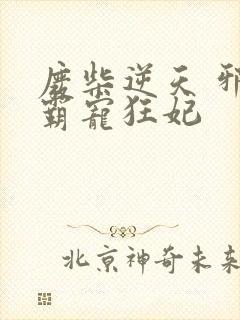 废柴逆天 邪王霸宠狂妃